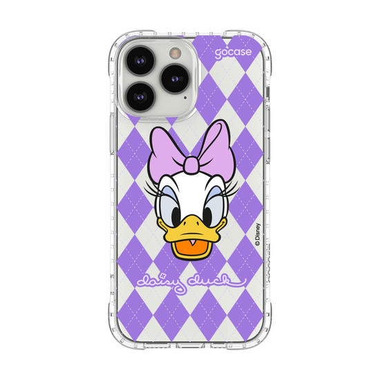 Capinha para celular  Margarida Xadrez Purple