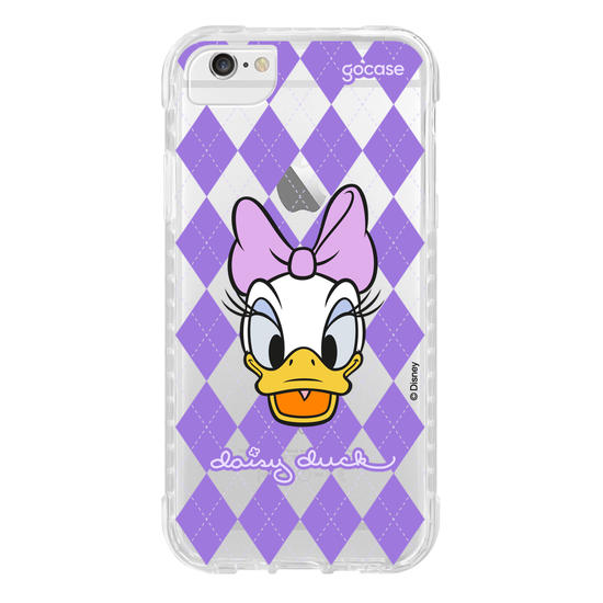 Capinha para celular  Margarida Xadrez Purple