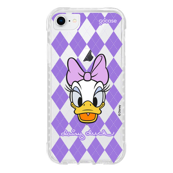 Capinha para celular  Margarida Xadrez Purple
