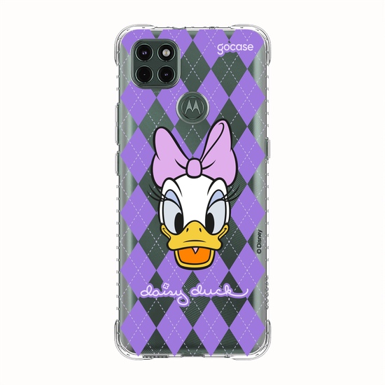 Capinha para celular  Margarida Xadrez Purple