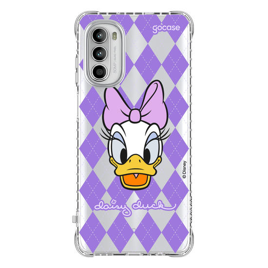 Capinha para celular  Margarida Xadrez Purple