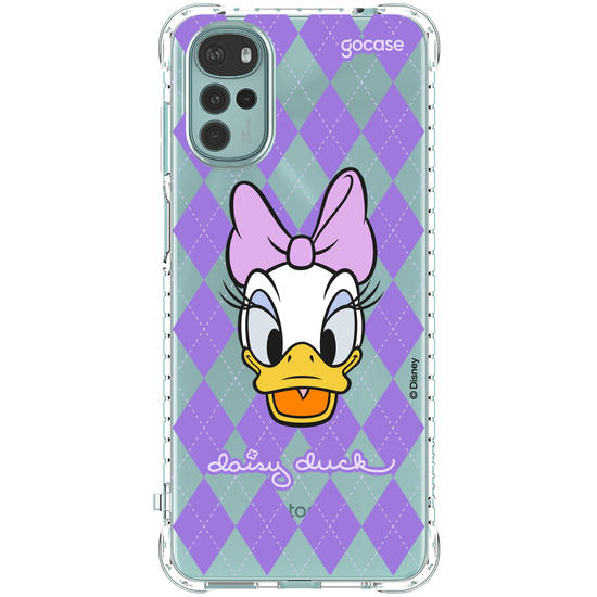 Capinha para celular  Margarida Xadrez Purple
