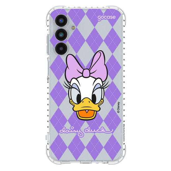 Capinha para celular  Margarida Xadrez Purple