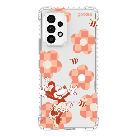 Capinha para celular  Minnie Mouse - Vichy Flowers