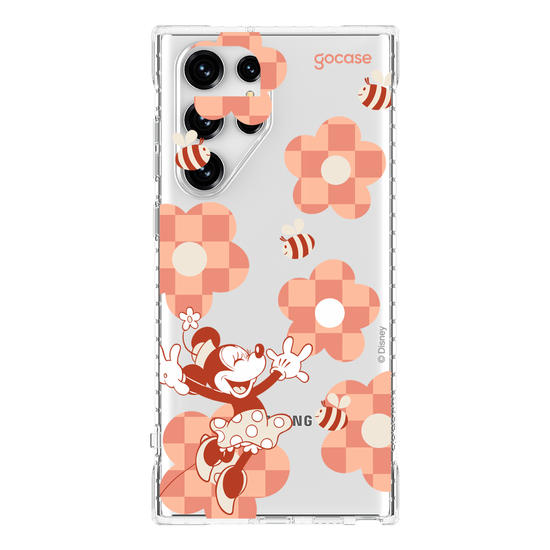 Capinha para celular  Minnie Mouse - Vichy Flowers