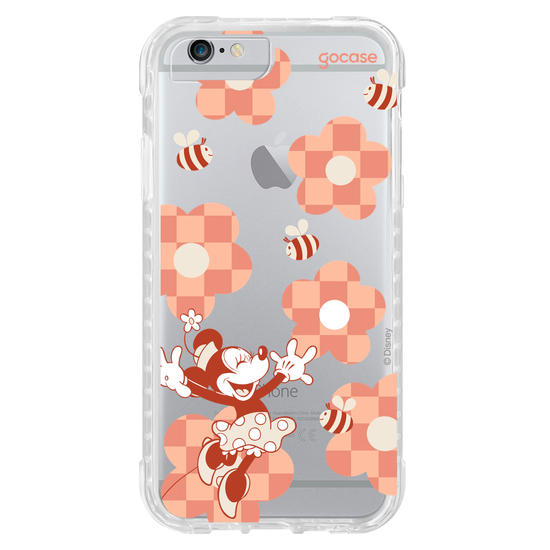 Capinha para celular  Minnie Mouse - Vichy Flowers