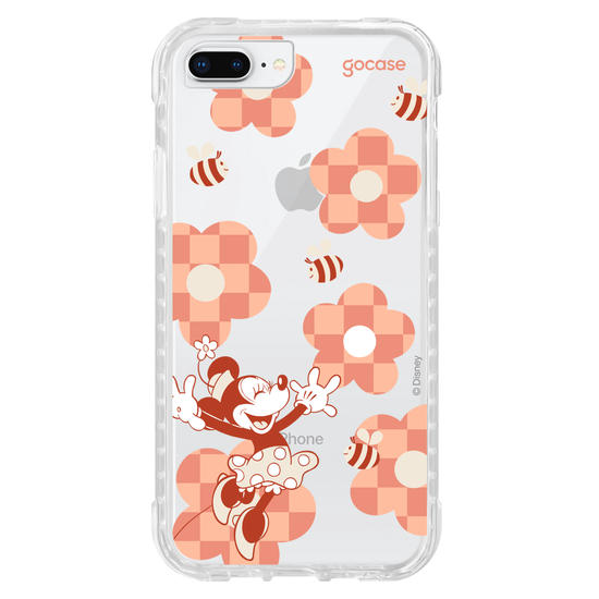 Capinha para celular  Minnie Mouse - Vichy Flowers
