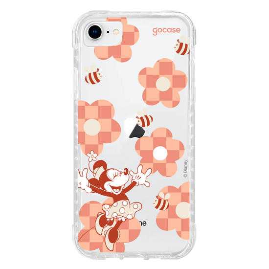 Capinha para celular  Minnie Mouse - Vichy Flowers