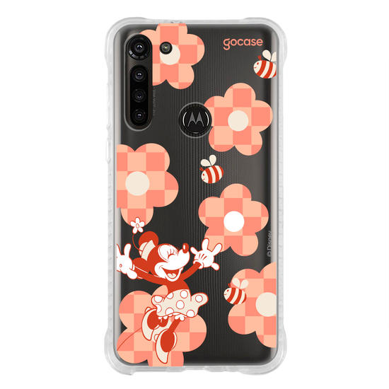 Capinha para celular  Minnie Mouse - Vichy Flowers