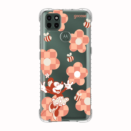 Capinha para celular  Minnie Mouse - Vichy Flowers