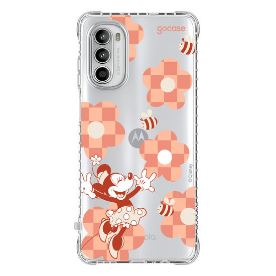 Capinha para celular  Minnie Mouse - Vichy Flowers