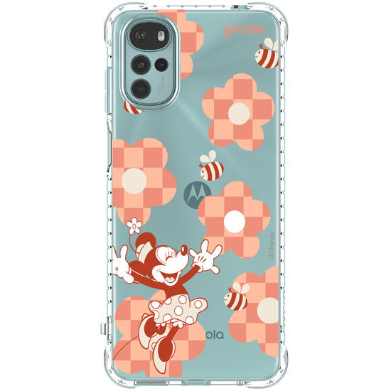 Capinha para celular  Minnie Mouse - Vichy Flowers