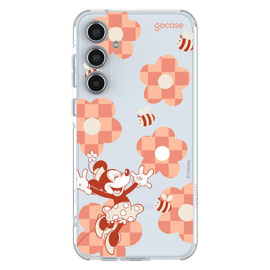 Capinha para celular  Minnie Mouse - Vichy Flowers