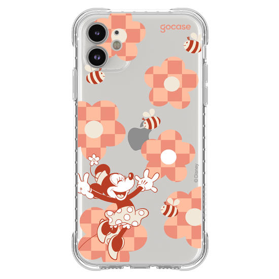 Capinha para celular  Minnie Mouse - Vichy Flowers