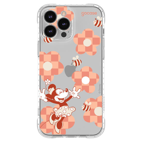 Capinha para celular  Minnie Mouse - Vichy Flowers