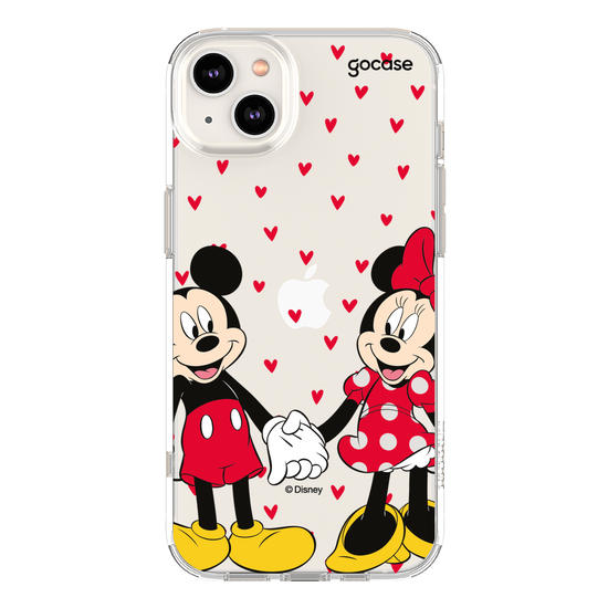 Capinha para celular  Mickey e Minnie - Te amo!