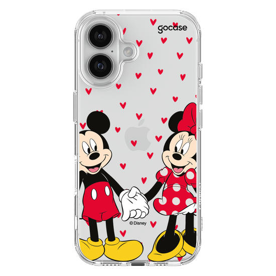 Capinha para celular  Mickey e Minnie - Te amo!