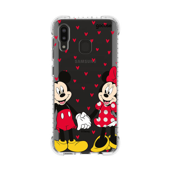 Capinha para celular  Mickey e Minnie - Te amo!