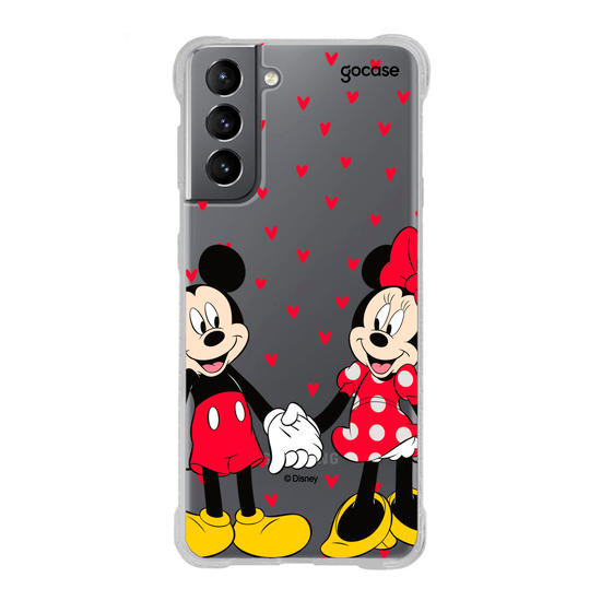 Capinha para celular  Mickey e Minnie - Te amo! Capinha para celular  Mickey e Minnie - Te amo!