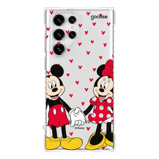 Capinha para celular  Mickey e Minnie - Te amo!