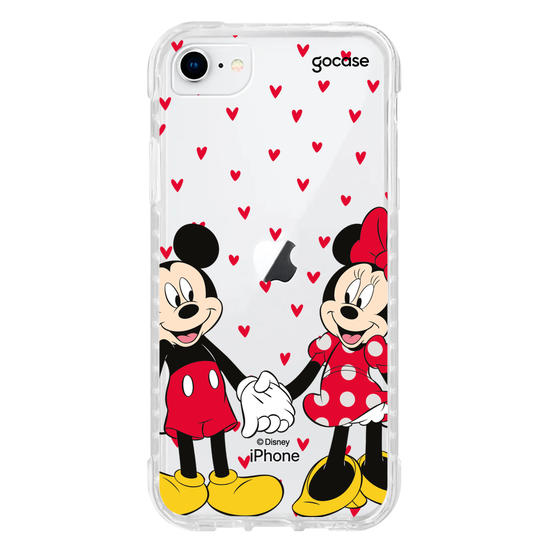 Capinha para celular  Mickey e Minnie - Te amo!