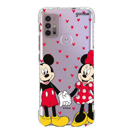 Capinha para celular  Mickey e Minnie - Te amo!
