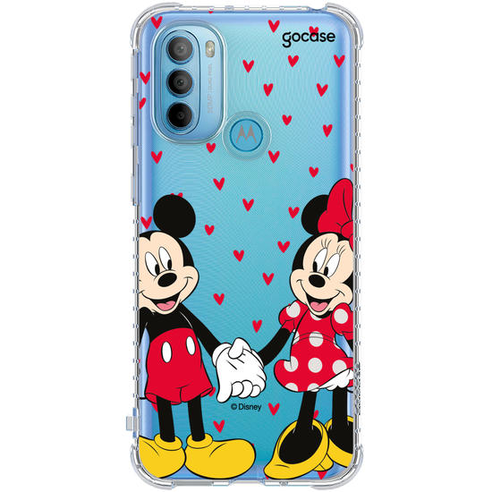 Capinha para celular  Mickey e Minnie - Te amo!
