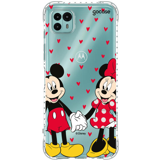Capinha para celular  Mickey e Minnie - Te amo!
