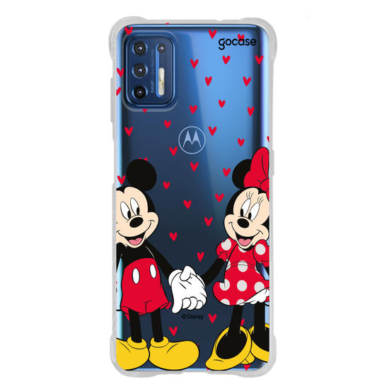 Capinha para celular  Mickey e Minnie - Te amo!