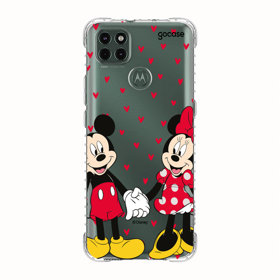 Capinha para celular  Mickey e Minnie - Te amo!