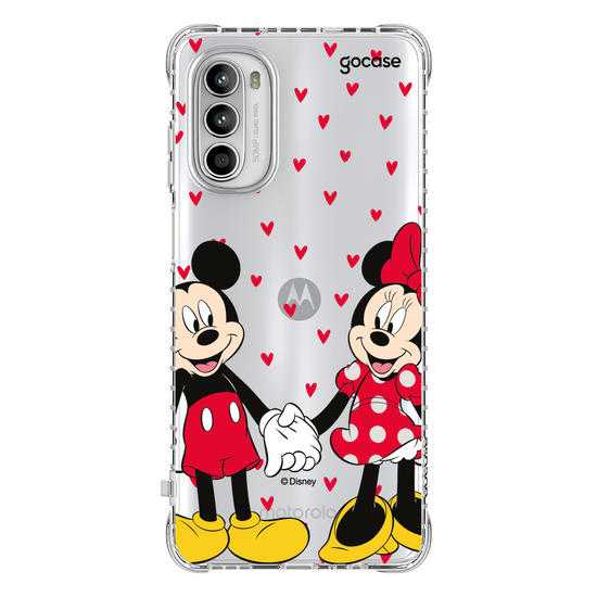 Capinha para celular  Mickey e Minnie - Te amo!