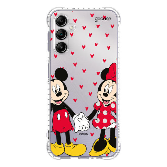 Capinha para celular  Mickey e Minnie - Te amo!