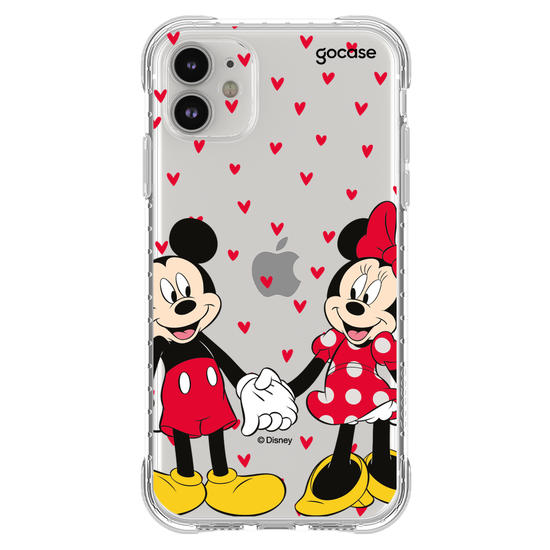 Capinha para celular  Mickey e Minnie - Te amo!