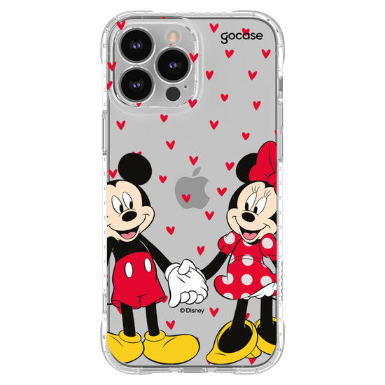 Capinha para celular  Mickey e Minnie - Te amo!