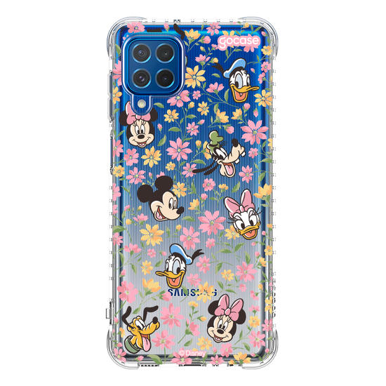 Mickey & Amigos - Flores e Rostinhos Pattern