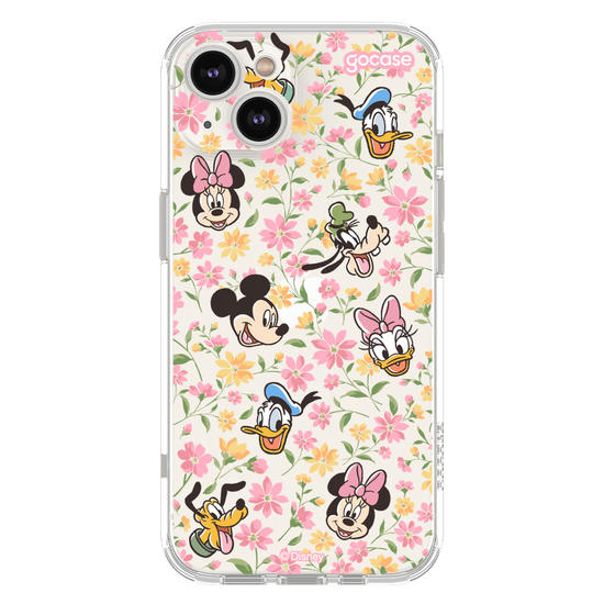 Mickey & Amigos - Flores e Rostinhos Pattern
