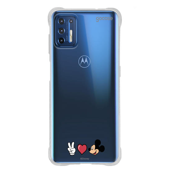 Capinha para celular Mickey & Amigos - Peace, Love and Mickey