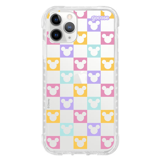 Capinha para celular  Mickey - Xadrez Com Rostinhos