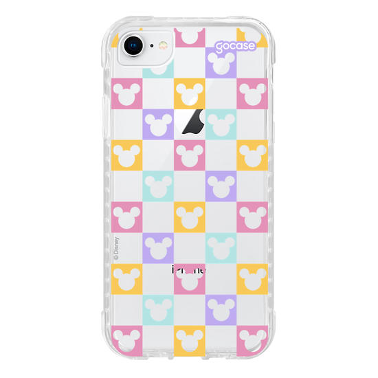 Capinha para celular  Mickey - Xadrez Com Rostinhos