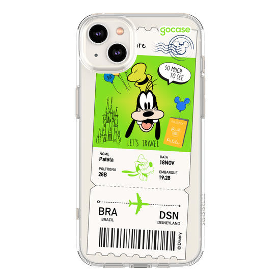Capinha para celular  Pateta - Passagem de Avião