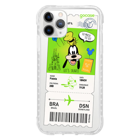 Capinha para celular  Pateta - Passagem de Avião