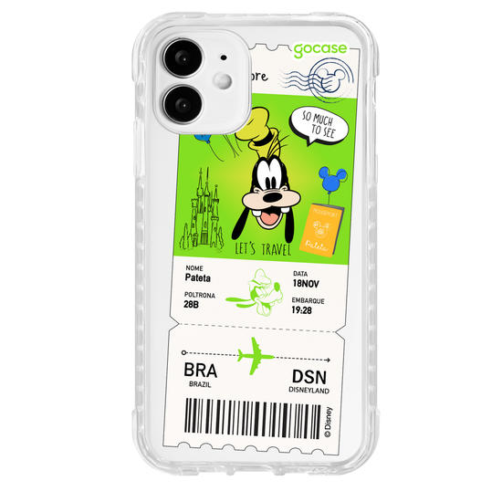 Capinha para celular  Pateta - Passagem de Avião