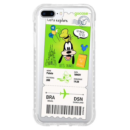 Capinha para celular  Pateta - Passagem de Avião