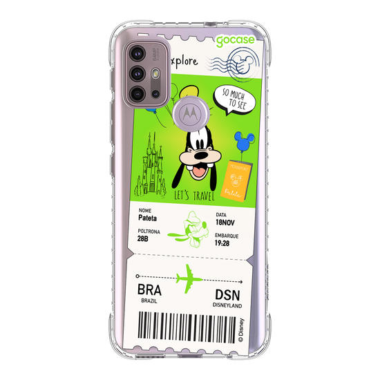Capinha para celular  Pateta - Passagem de Avião