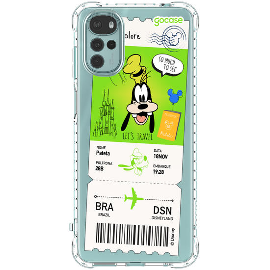 Capinha para celular  Pateta - Passagem de Avião