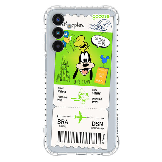 Capinha para celular  Pateta - Passagem de Avião