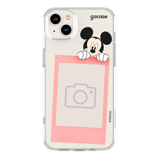Capinha para celular  Mickey e Minnie - Polaroid