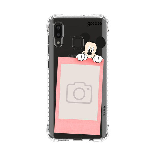 Capinha para celular  Mickey e Minnie - Polaroid