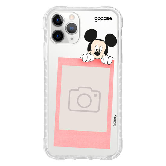 Capinha para celular  Mickey e Minnie - Polaroid