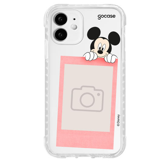 Capinha para celular  Mickey e Minnie - Polaroid